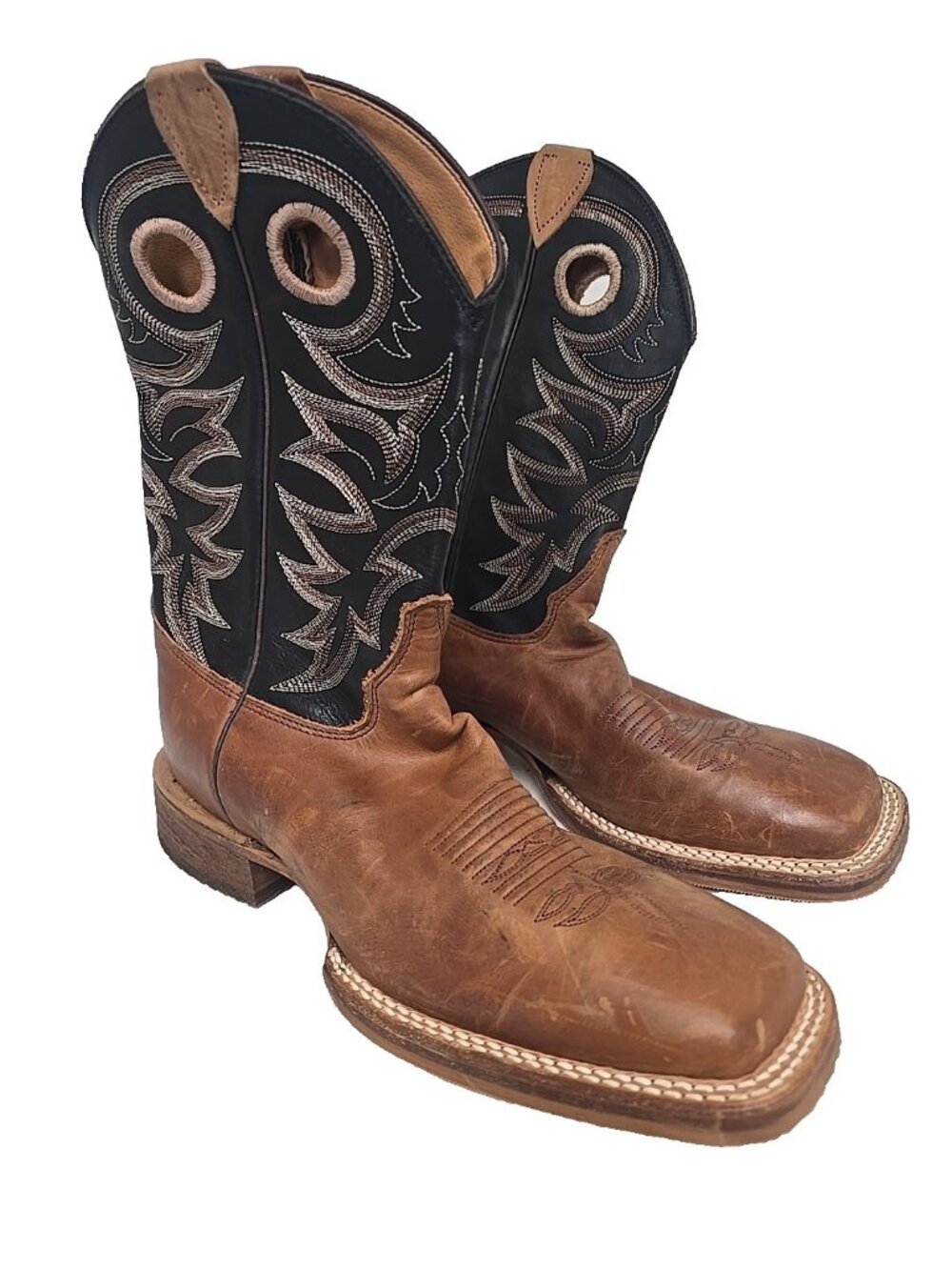 Justin Men's BR740  Bent Rail Caddo Cowboy Western Boot Brown Size 8D
